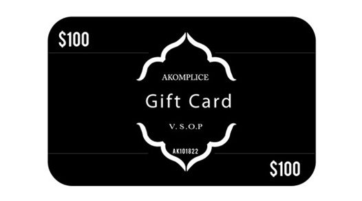 Akomplice Crew Card