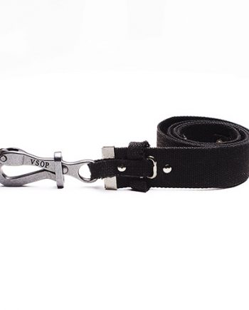 All Black Canvas Pelican Belt