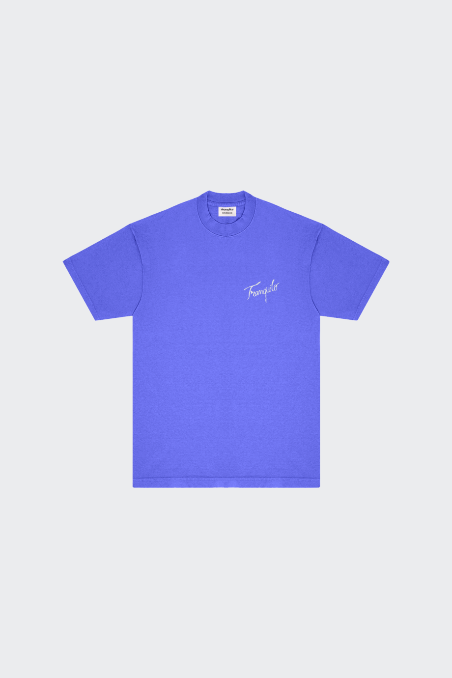 Tranquilo Embroidered SS Tee Neon