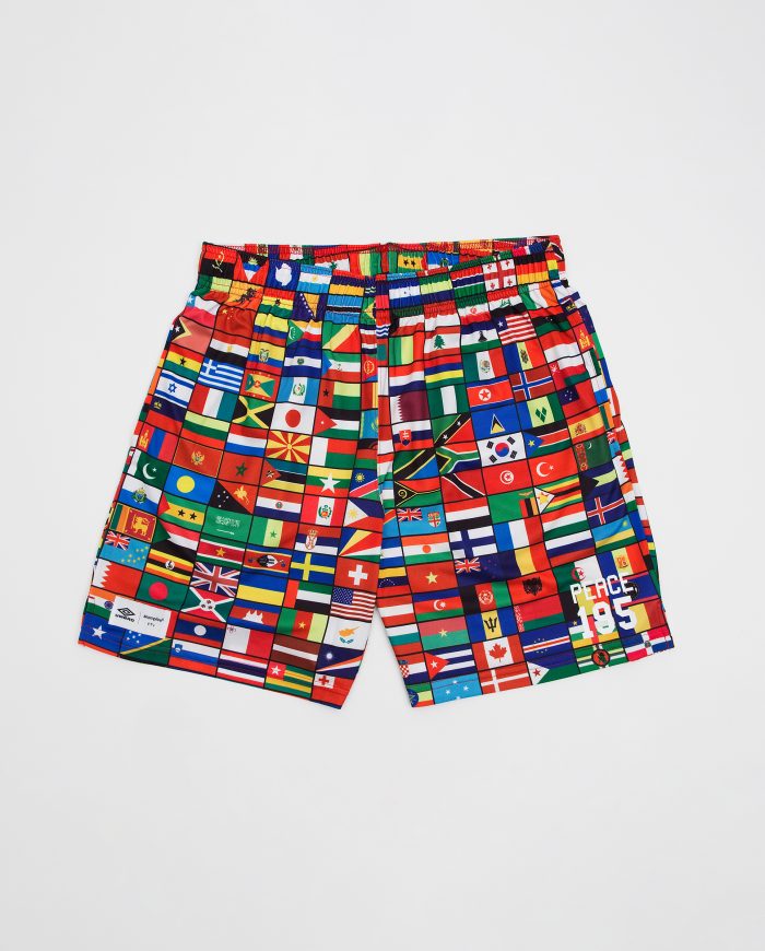 AK + UMBRO – WORLD PEACE NYLON SHORTS