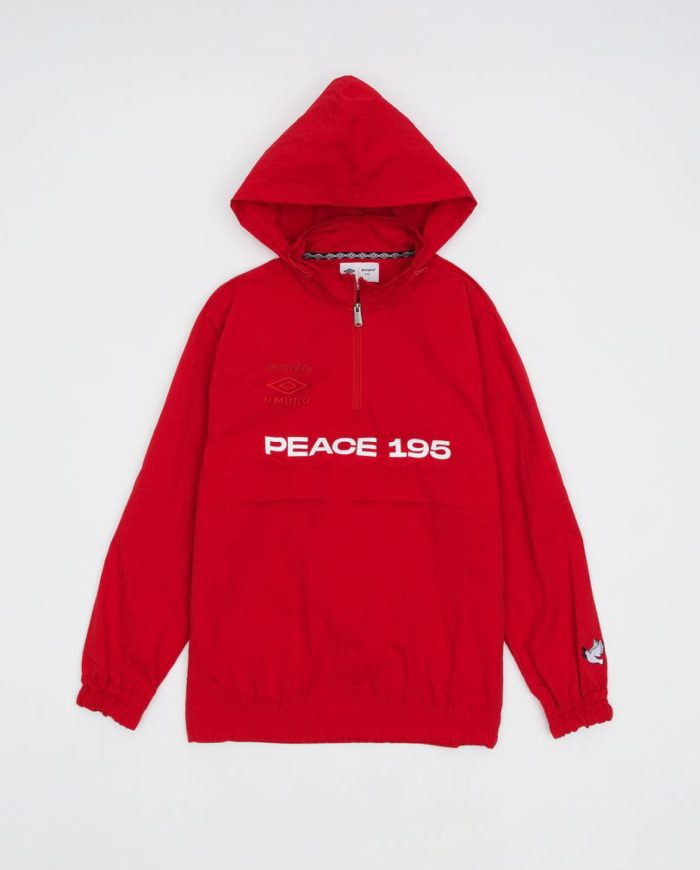 AK + UMBRO – WORLD PEACE NYLON 1/4 ZIP