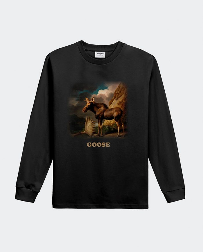 GOOSE + AK – MOOSE LS TEE