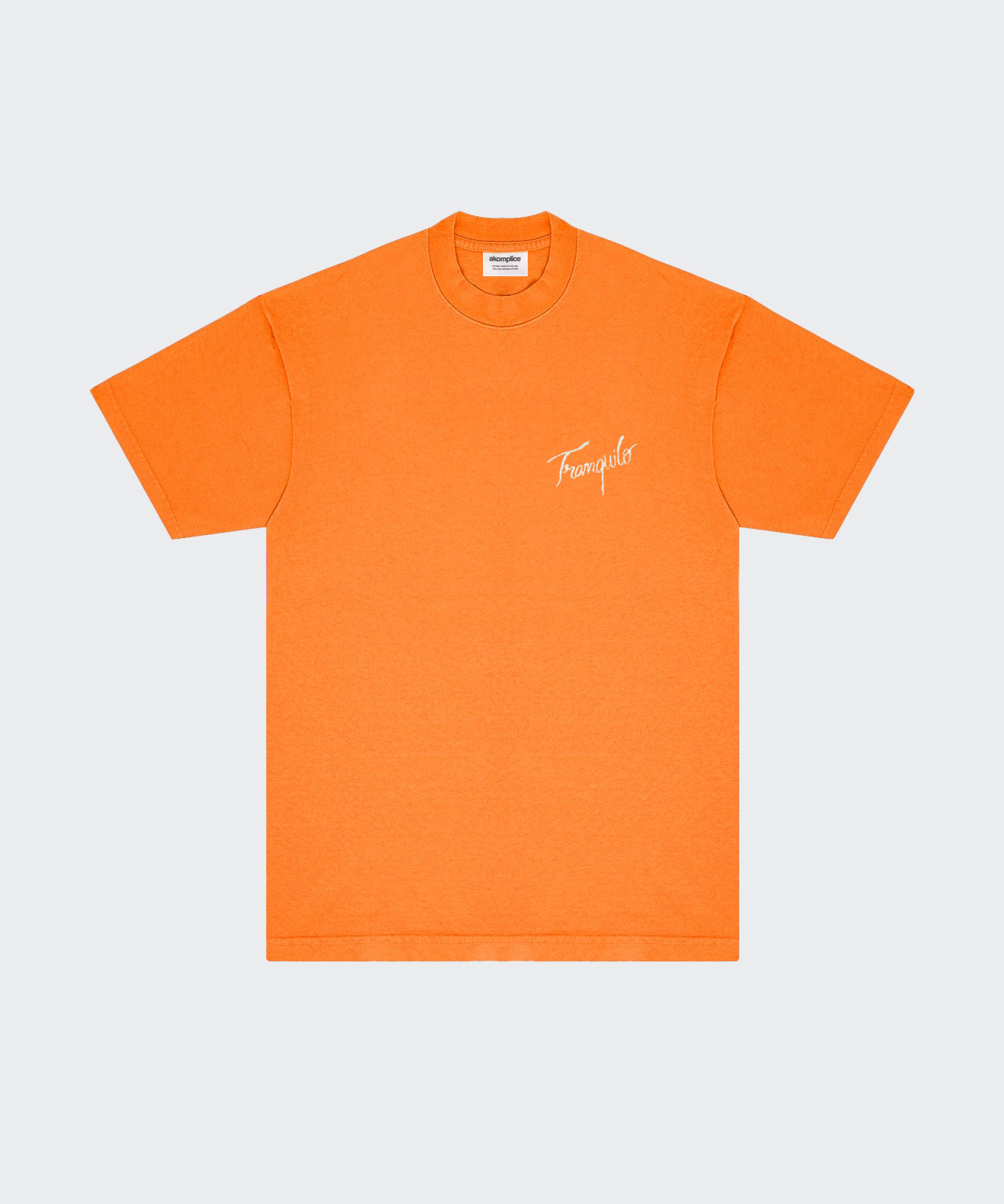 Tranquilo Embroidered SS Tee Neon